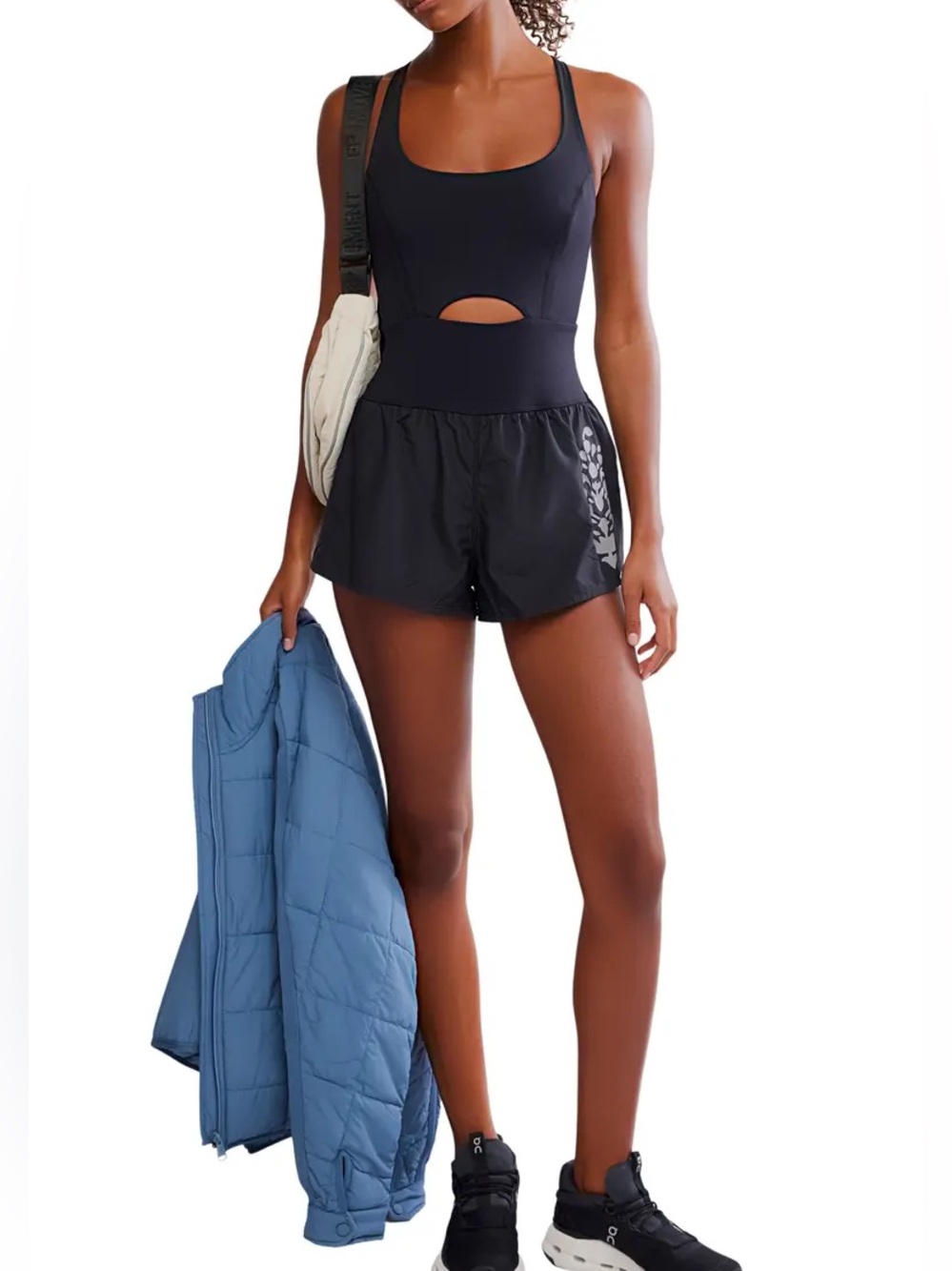 FP Movement Righteous Runsie Reflect Romper Sz-M - Picture 5 of 15